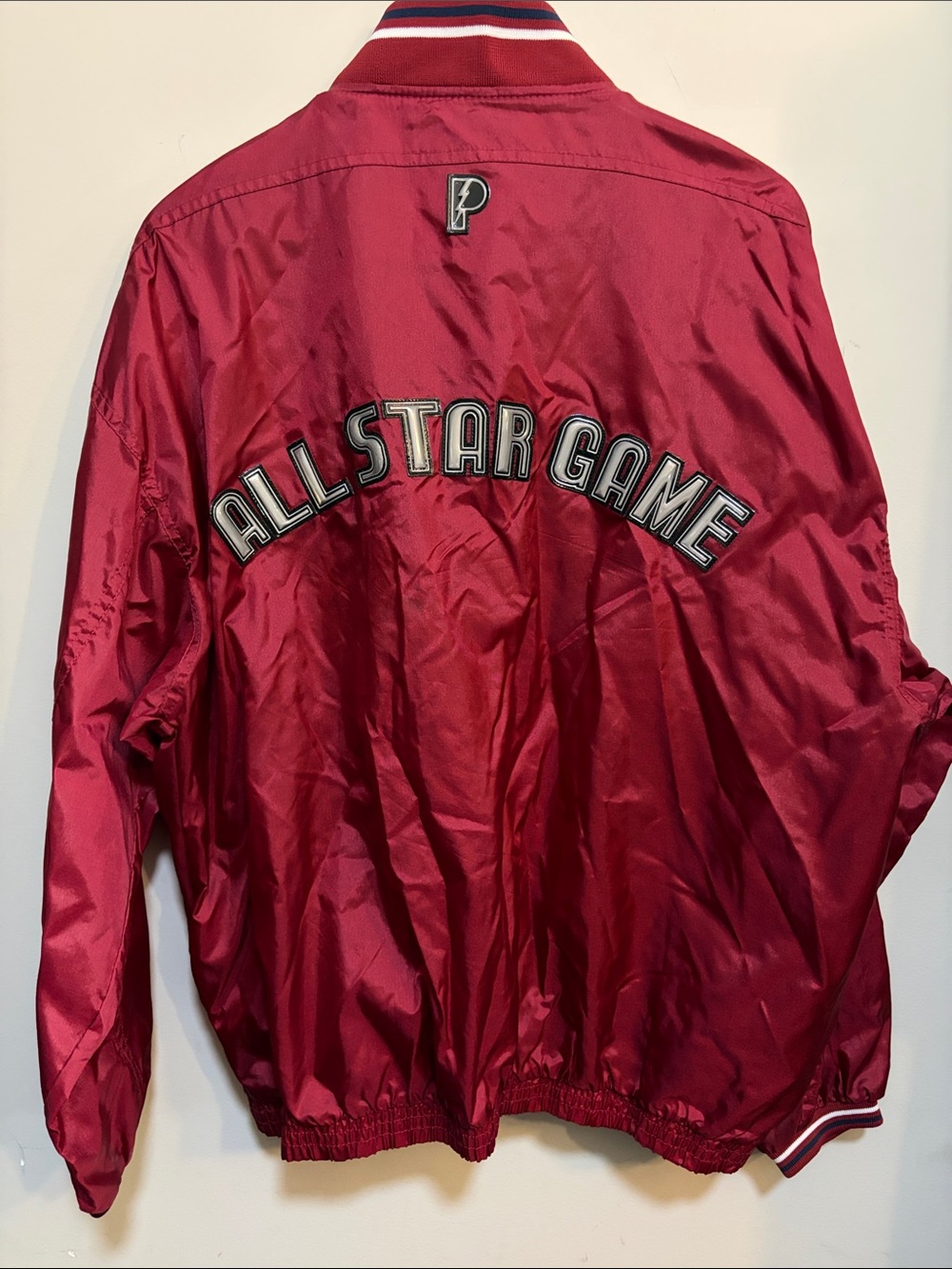Rare 1998 NHL All Star Game Vancouver Jacket Red Pullover Mens Large